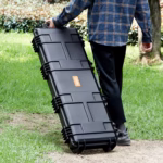 42” Lockable Tactical Range Case - IP67 Waterproof Hard Case with Wheels, 3-Layer Protective Foam & Crushproof Design for Outdoor Use - Image 2
