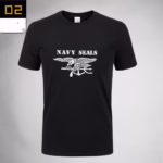 Tactical Outdoor Crew Neck T-Shirt – Men’s Athletic Short Sleeve Tee - Image 3