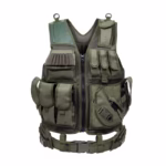 Heavy-Duty Tactical Training Vest - 600D Oxford Nylon, All-Season Combat Ready Gear - Image 4