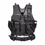 Heavy-Duty Tactical Training Vest - 600D Oxford Nylon, All-Season Combat Ready Gear - Image 5
