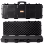 42” Lockable Tactical Range Case - IP67 Waterproof Hard Case with Wheels, 3-Layer Protective Foam & Crushproof Design for Outdoor Use - Image 7