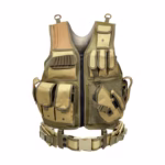 Heavy-Duty Tactical Training Vest - 600D Oxford Nylon, All-Season Combat Ready Gear - Image 2