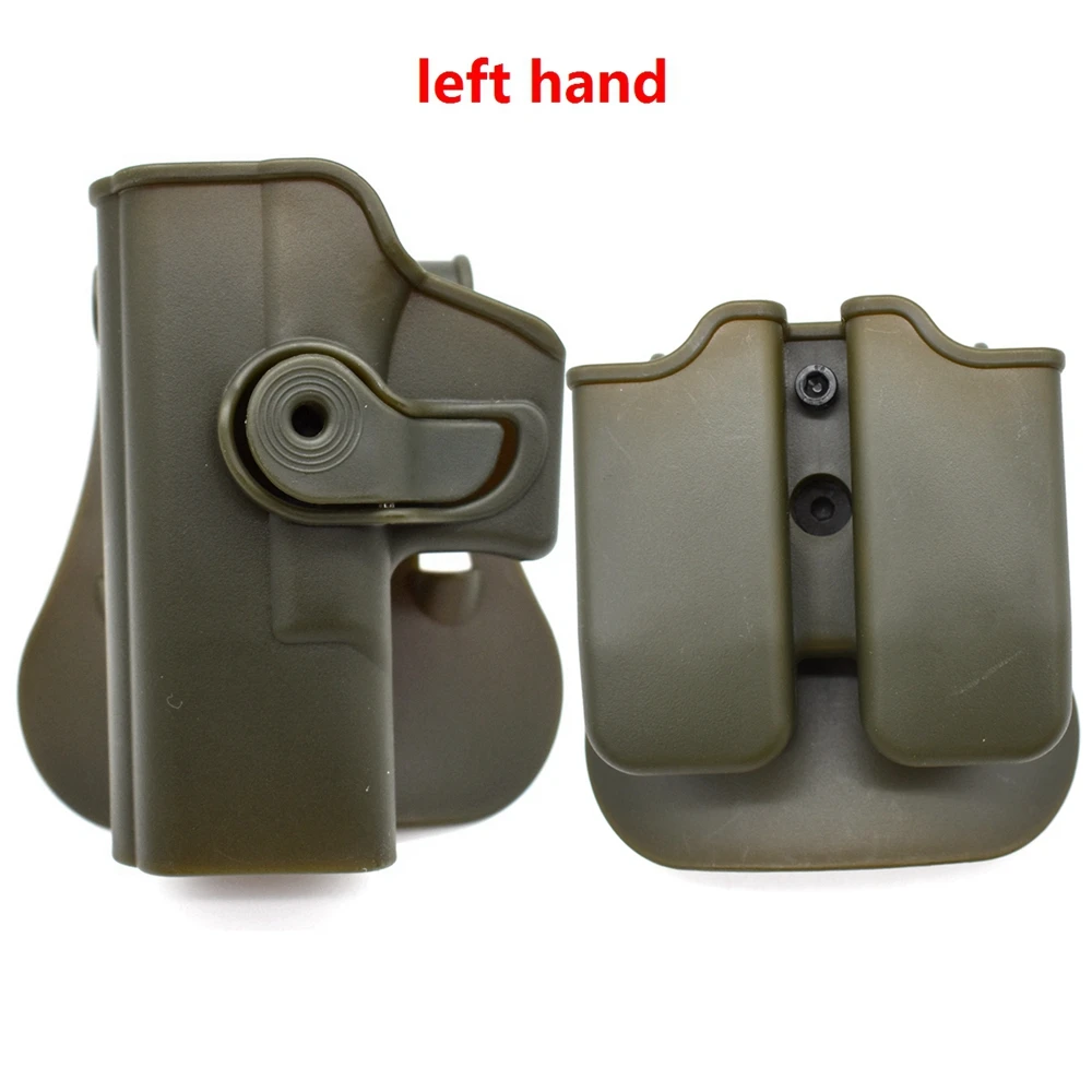 Gun Glock Holste for Gen 1-4 Glock 17 waist with 9mm Mag Pouch