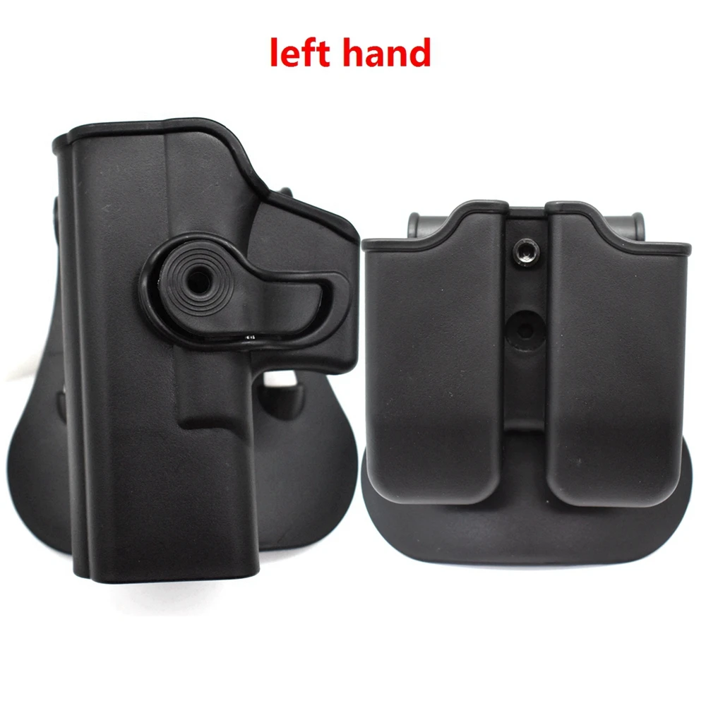 Gun Glock Holste for Gen 1-4 Glock 17 waist with 9mm Mag Pouch