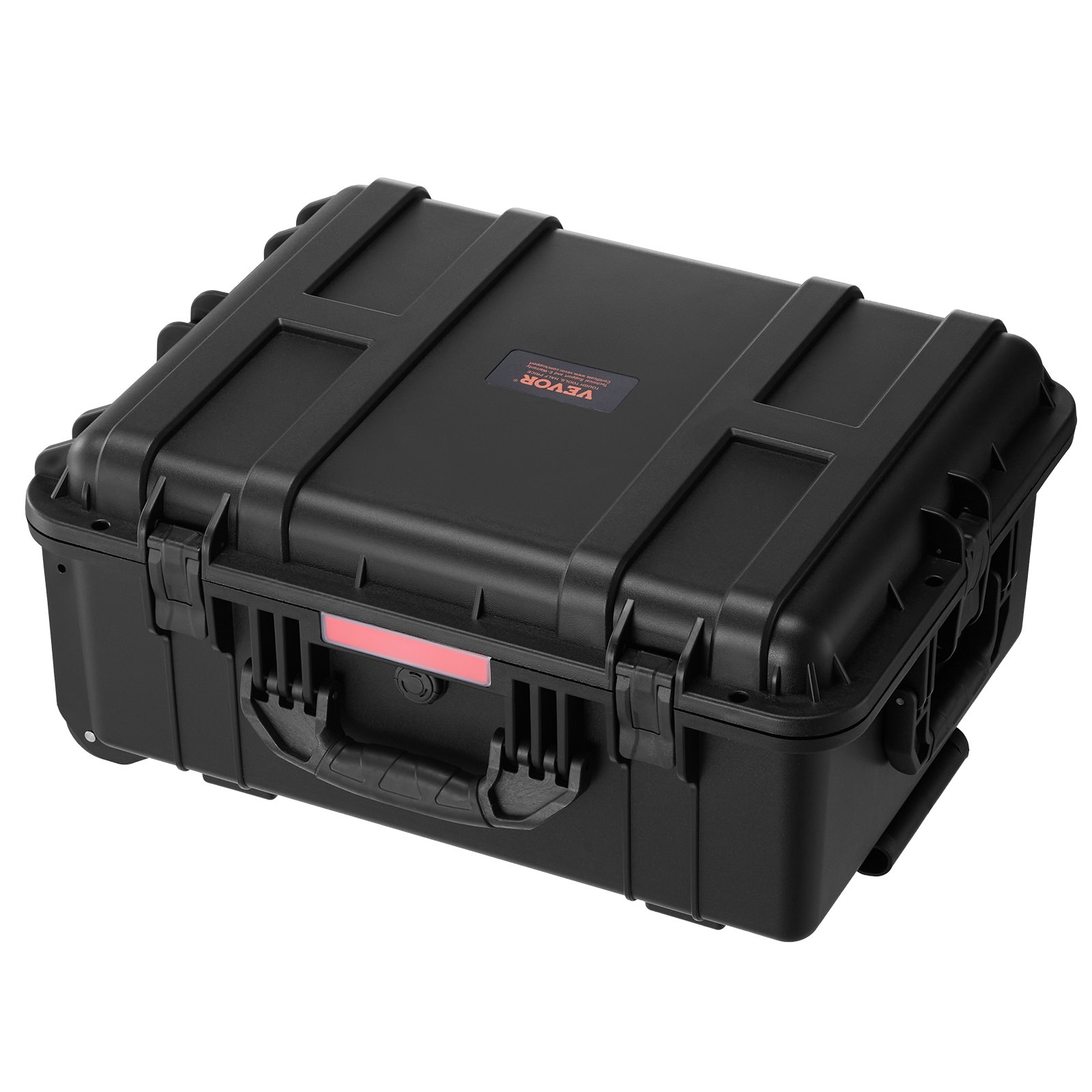 Outdoor Hunting Box Case - Weatherproof Heavy Duty Protective Box Case With Pre-Cut Foam, Wheels  Retractable 