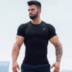 Gym Short Sleeve T Quick Dry Gym Clothes For Running - Image 5