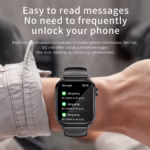 G93 New Smart Watch 1.85'' Square Screen Sports Waterproof BT Smartwatch - Image 2
