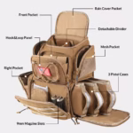 Outdoor Mountaineering Large Capacity Army Camouflage Waterproof Tactical Backpack - Image 3