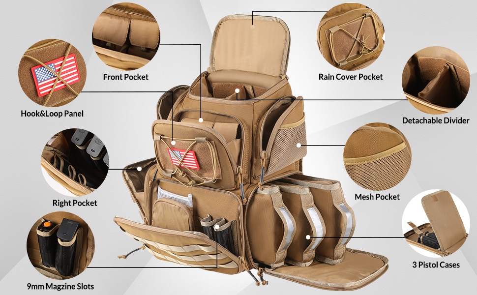 Outdoor Mountaineering Large Capacity Army Camouflage Waterproof Tactical Backpack