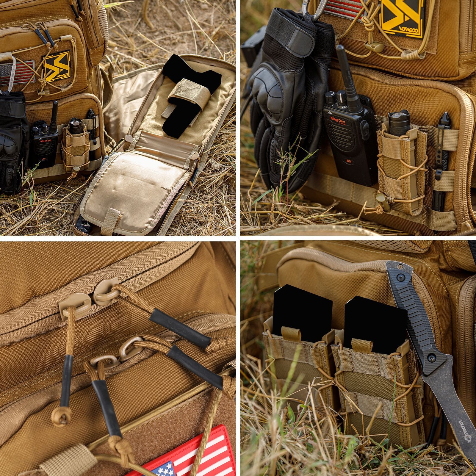 Outdoor Mountaineering Large Capacity Army Camouflage Waterproof Tactical Backpack