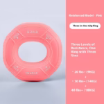 Silicone Grip Ring Decompression Decompression Building Up Arm Muscles Training Five Finger Strength Rehabilitation Grip Strength Exercise Hand Strength Equipment - Image 5