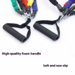 Multi-functional Household TPE Resistance Tube 11-piece Set - Image 3