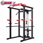 Multi-functional Power Cage Home Adjustable Pullup Squat Rack Capacity Comprehensive Fitness Barbell Rack - Image 3