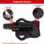 Suitable For 9mm SW40 357 Rail Gun Holster - Image 3
