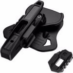 Suitable For 9mm SW40 357 Rail Gun Holster - Image 6