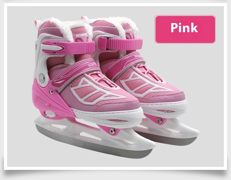 Children's Plush Insulated Adjustable Ice-Skating Shoes 22 Children's Plush Insulated Adjustable Ice-Skating Shoes