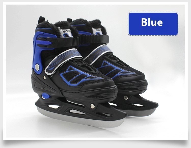 Children's Plush Insulated Adjustable Ice-Skating Shoes 26 Children's Plush Insulated Adjustable Ice-Skating Shoes