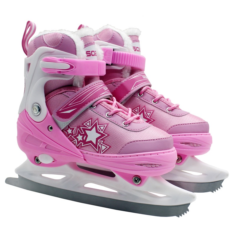 Children's Plush Insulated Adjustable Ice-Skating Shoes 27 Children's Plush Insulated Adjustable Ice-Skating Shoes
