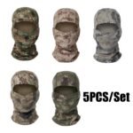 Camo Tactical Ninja Mask – Full Face Balaclava Headgear - Image 3