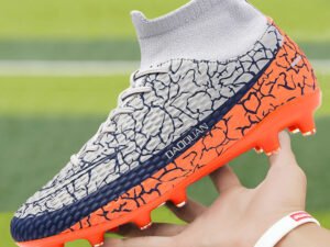 Men's High-Top Soccer Cleats - Youth & Student Training Shoes