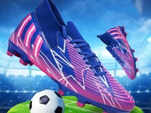 Male Teenager Student Competition Training Soccer Shoes
