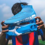 Men's Plus Size High-Top Soccer Cleats - AG Artificial Grass Spikes