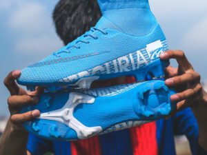 Men's Plus Size Soccer Shoes High Top AG Spikes