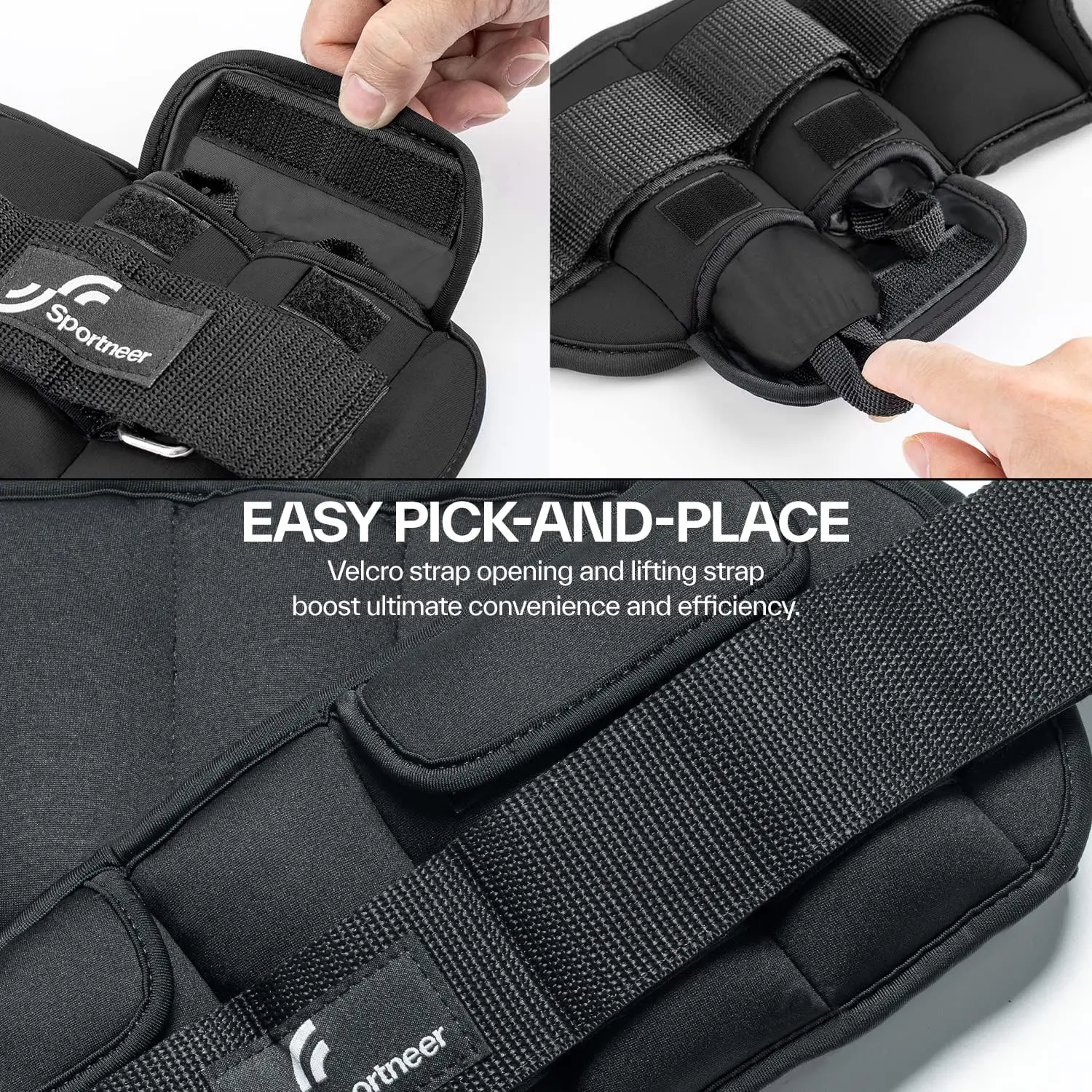 Adjustable Ankle & Leg Weights – Premium Fitness Resistance Straps