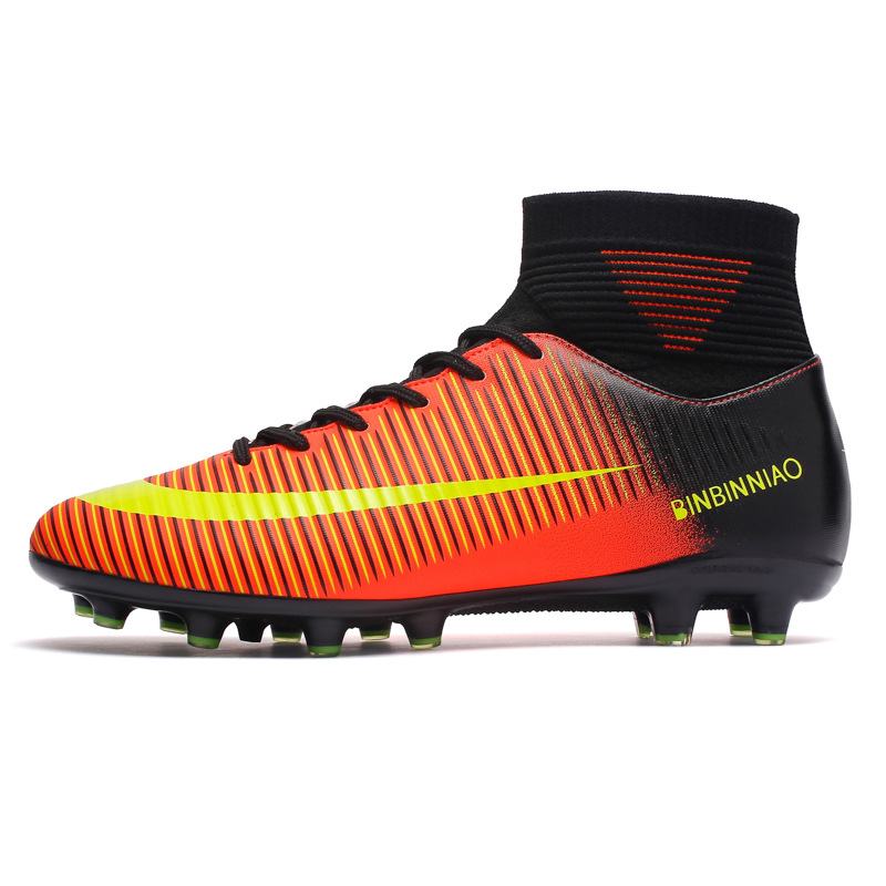 Athletic Soccer Cleats - High-Performance Outdoor Football Shoes