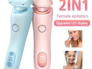 2-in-1 Women's Hair Removal Epilator - USB Rechargeable