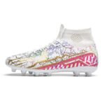 High-top Youth Spike Turf Soccer Shoes - Image 7