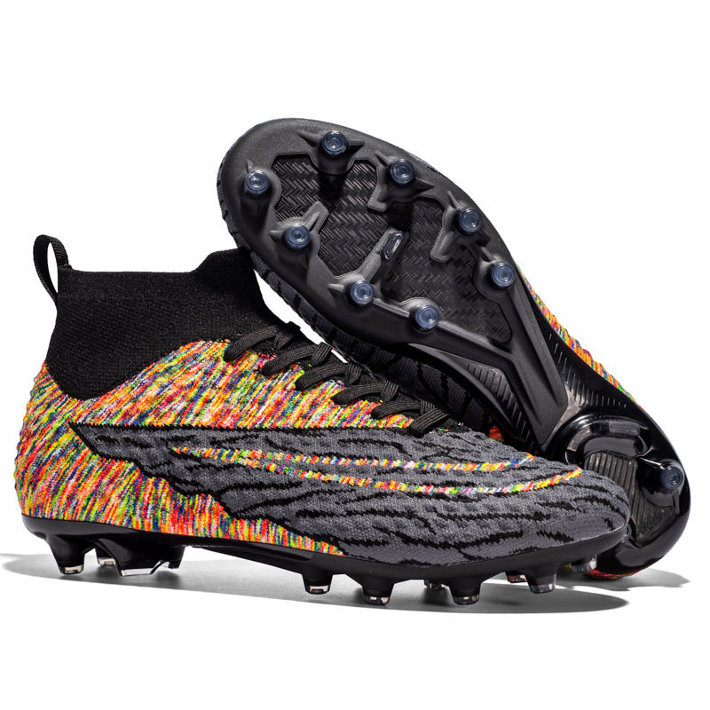 High-Top Soccer Cleats - Match-Ready Performance Field Spikes