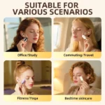vibration roller earphones bluetooth touch control