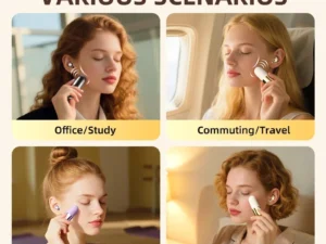 vibration roller earphones bluetooth touch control