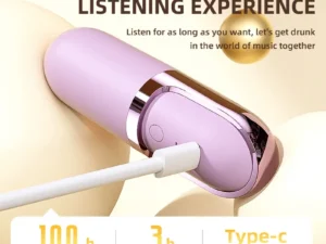 vibration roller earphones bluetooth touch control