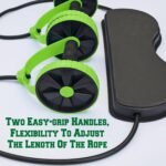 Fitness Eddy Multi-Function Ab Wheel Roller with Resistance Bands