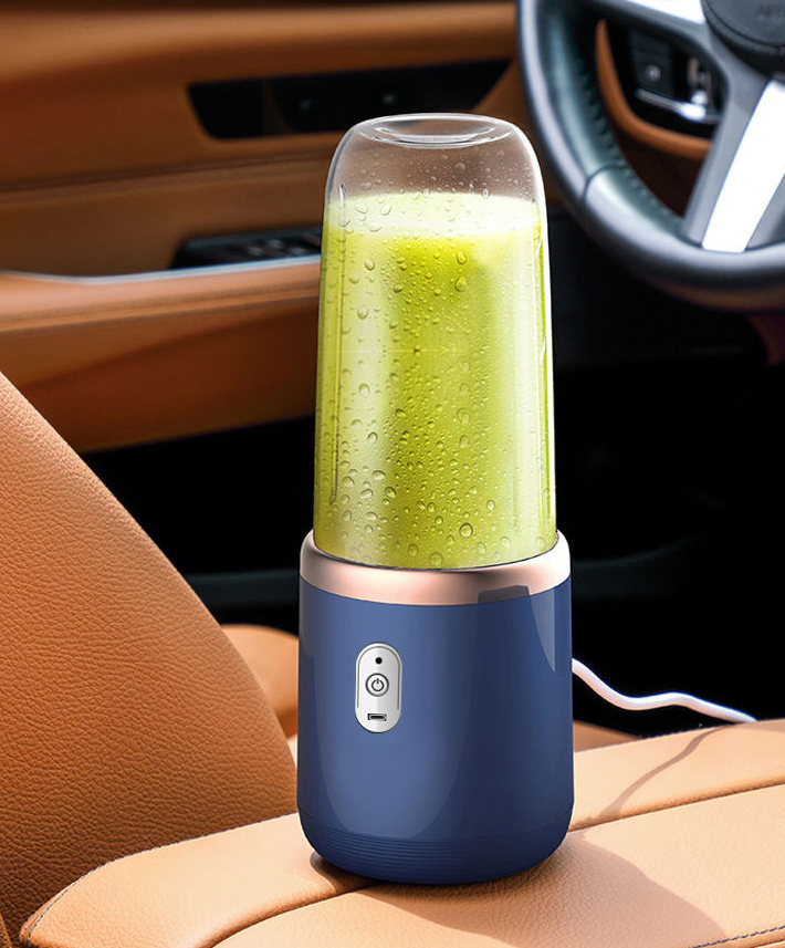 6-Blade Portable Blender – Cordless USB Rechargeable Personal Smoothie Maker