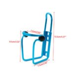 750ML Aluminum Mountain Bike Cycling Water Bottle with Holder Cage - Image 4