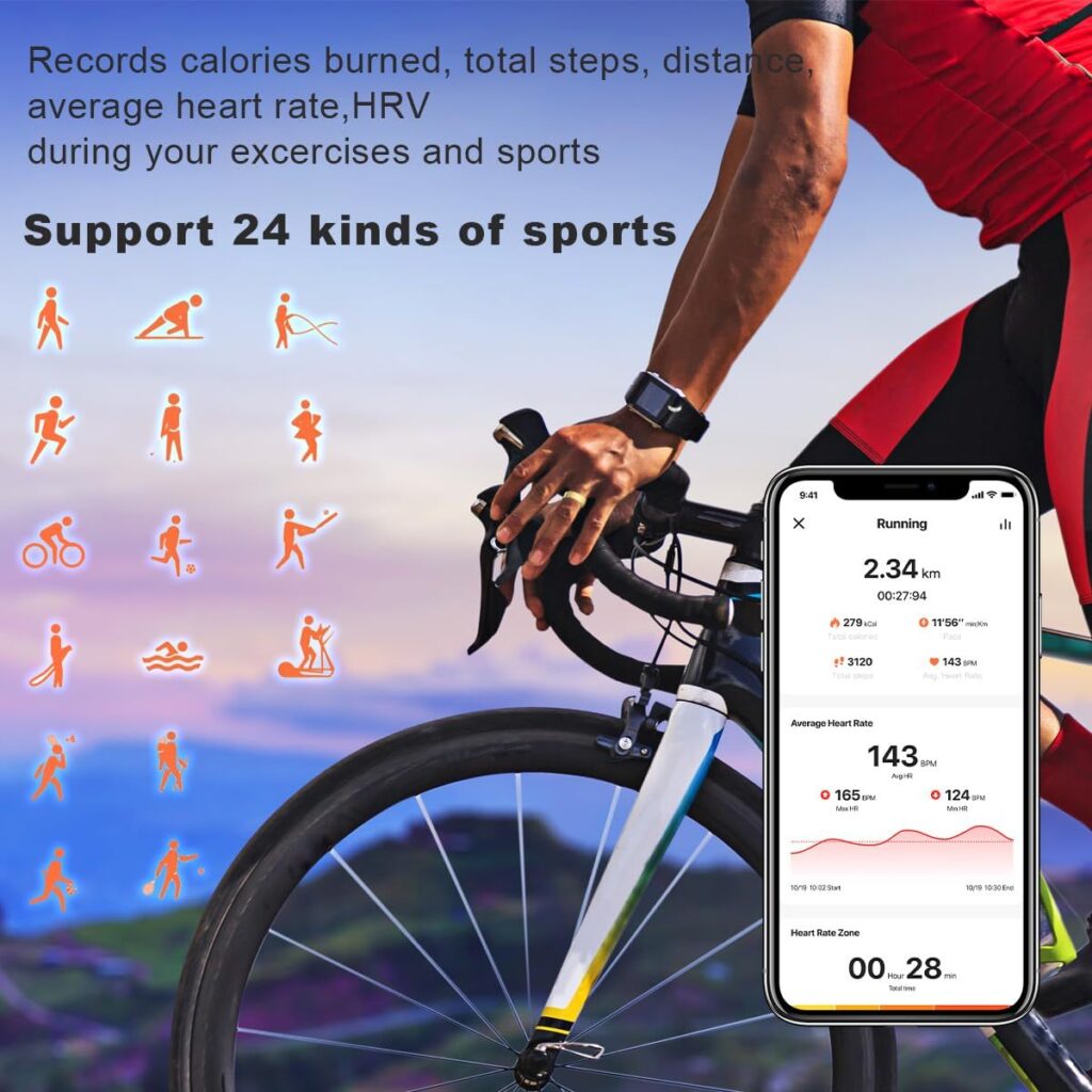 Smart Health Ring – Fitness Tracker with Heart Rate & Sleep Monitor 25 Smart Health Ring – Fitness Tracker with Heart Rate & Sleep Monitor