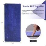Non-Slip TPE Yoga Mat - 72" x 24" Exercise & Pilates Mat - Image 7