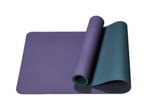 Yoga Mat, Exercise Yoga Mat With Non-Slip Design, Professional TPE Exericise Mat, 72 X 24  Multi-Purpose Workout Mat For Women, Pilates Fitness And Floor Exercises