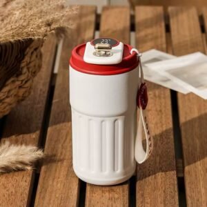 450ml Smart Thermal Mug – LED Temperature Display Vacuum Flask