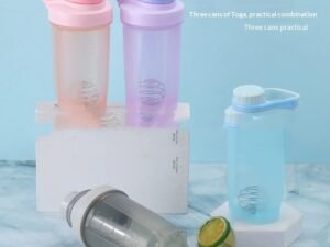 500ml Sports Shaker Fitness Blender Bottle Smoothie Protein Powder Mixing Promotional Cup