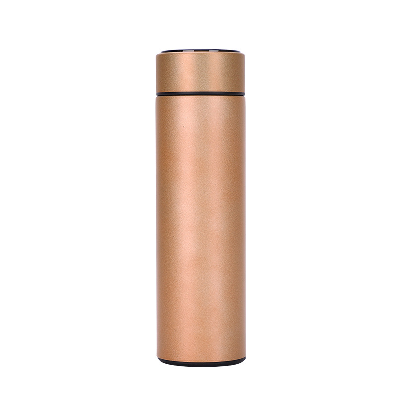 Smart LED Temperature Sensing Bottle – 500ml Stainless Steel Vacuum Flask