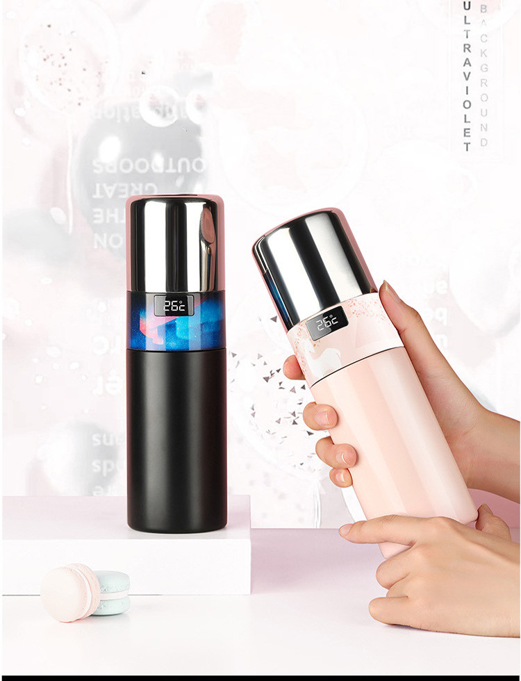 Smart Recovery Flask – 55°C Rapid Cooling & Hydration Tracker