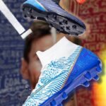 All-Terrain High-Top Soccer Boots – Multi-Surface Performance Cleats - Image 3