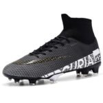 Pro-Elite High-Ankle Soccer Cleats – All-Surface Training Boots - Image 4