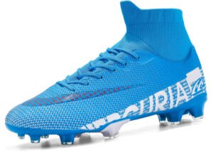 Pro-Elite High-Ankle Soccer Cleats – All-Surface Training Boots