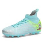6003 Elite High-Top Soccer Spikes – Professional Performance Cleats - Image 2