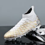 6003 Elite High-Top Soccer Spikes – Professional Performance Cleats - Image 6